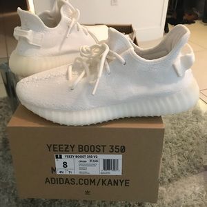 Yeezys triple white 350 V2
